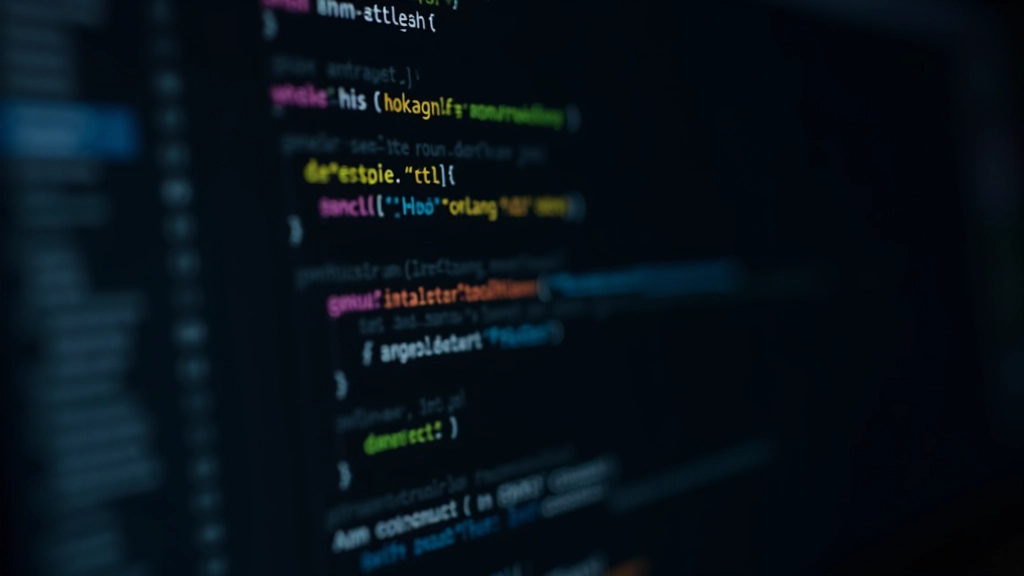 Code-editor scherm met HTML-tag en dir-attribuut voor RTL-implementatie, syntax highlighting zichtbaar