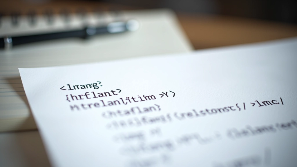 hreflang tag voorbeelden in HTML code