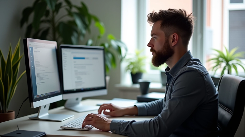 Laptop scherm met meertalige website content management interface, WordPress WPML plugin zichtbaar met Nederlands en Engels vlaggen